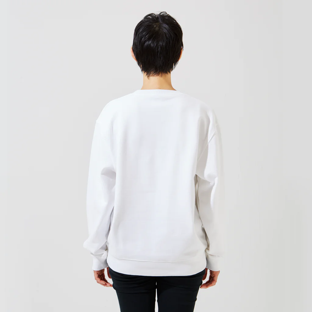 まっつんのみせのマーくん Crew Neck Sweatshirt :model wear (back)