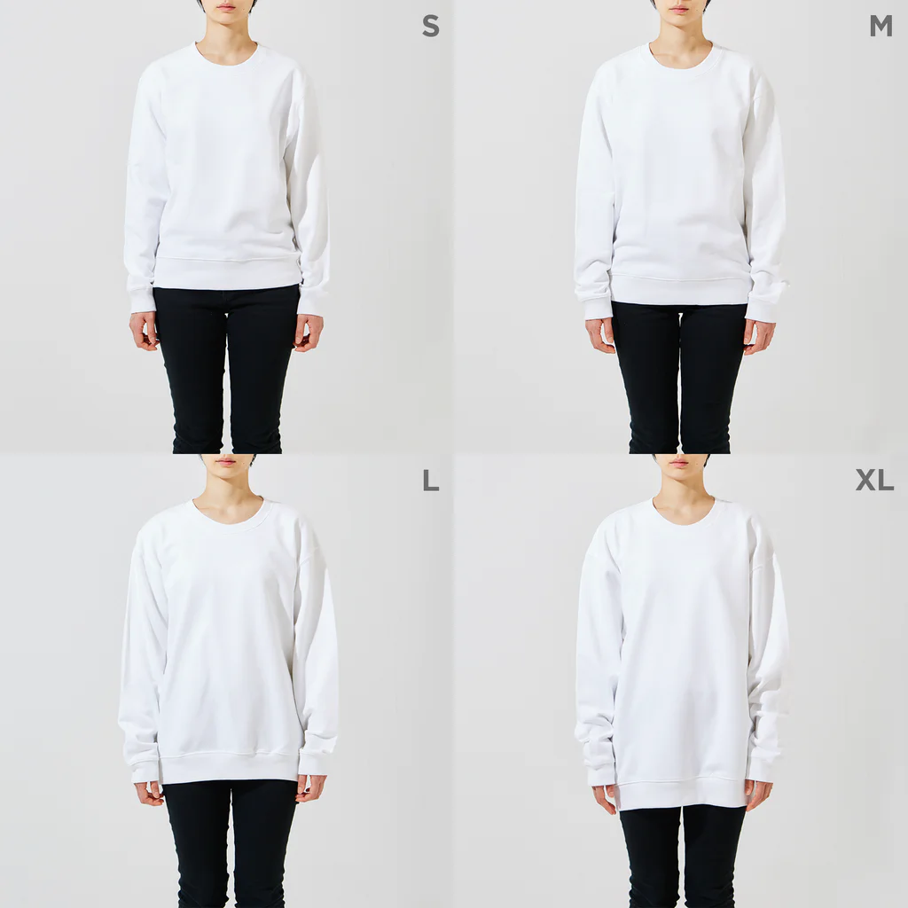 まっつんのみせのマーくん Crew Neck Sweatshirt :model wear (woman)