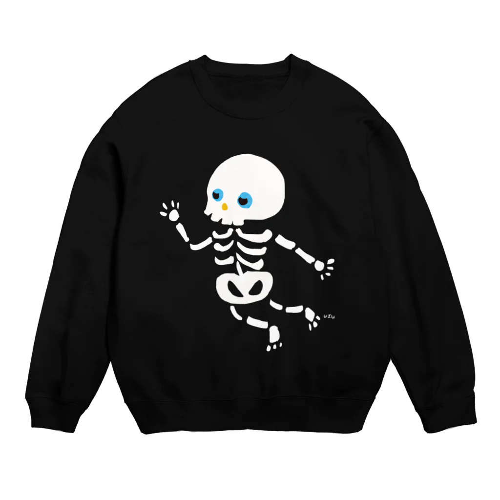 おばけ商店のおばけスウェット＜でっかいガイコツ＞ Crew Neck Sweatshirt