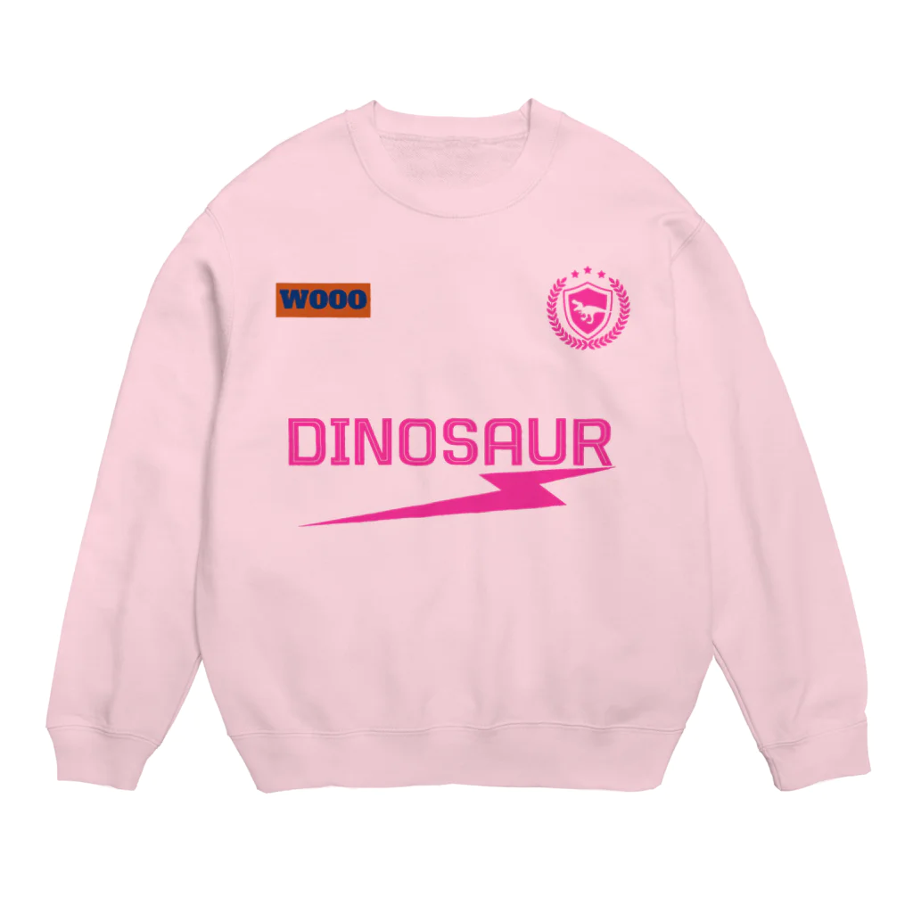 WOOOの稲妻ゲームシャツデザイン　PK Crew Neck Sweatshirt