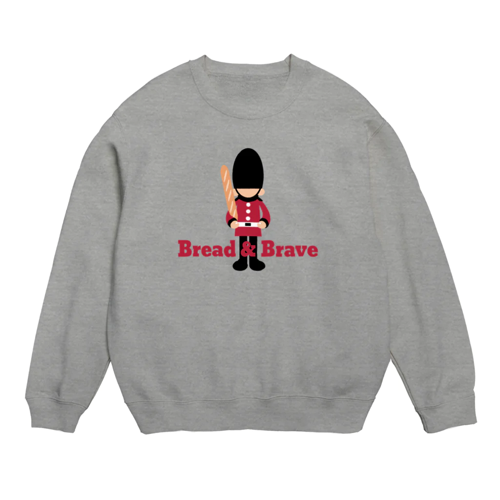 キッズモード某のパンと衛兵 Crew Neck Sweatshirt