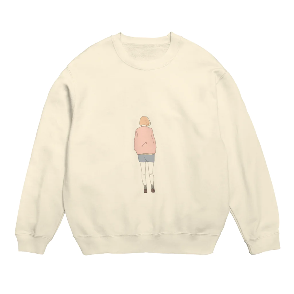 @'たぬきのこねくと Crew Neck Sweatshirt