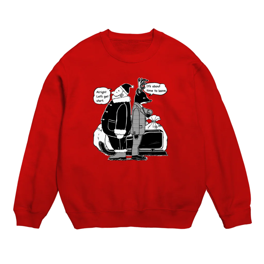 yuccoloの出発のお時間です。 Crew Neck Sweatshirt