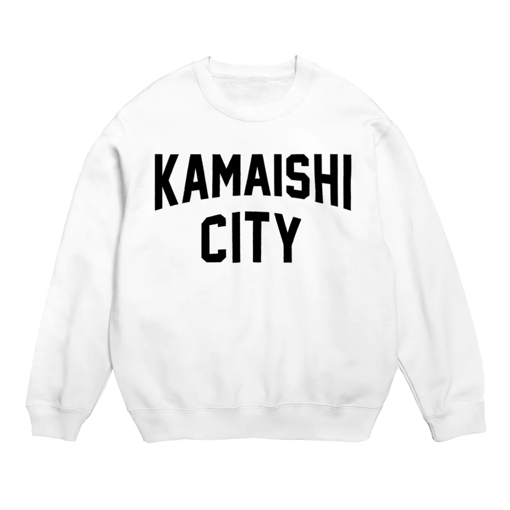 JIMOTOE Wear Local Japanの釜石市 KAMAISHI CITY Crew Neck Sweatshirt
