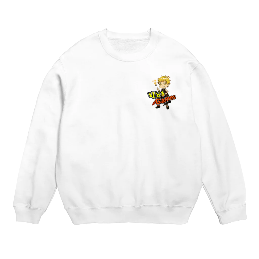 りどるGamesグッズのりどるGamesグッズ Crew Neck Sweatshirt