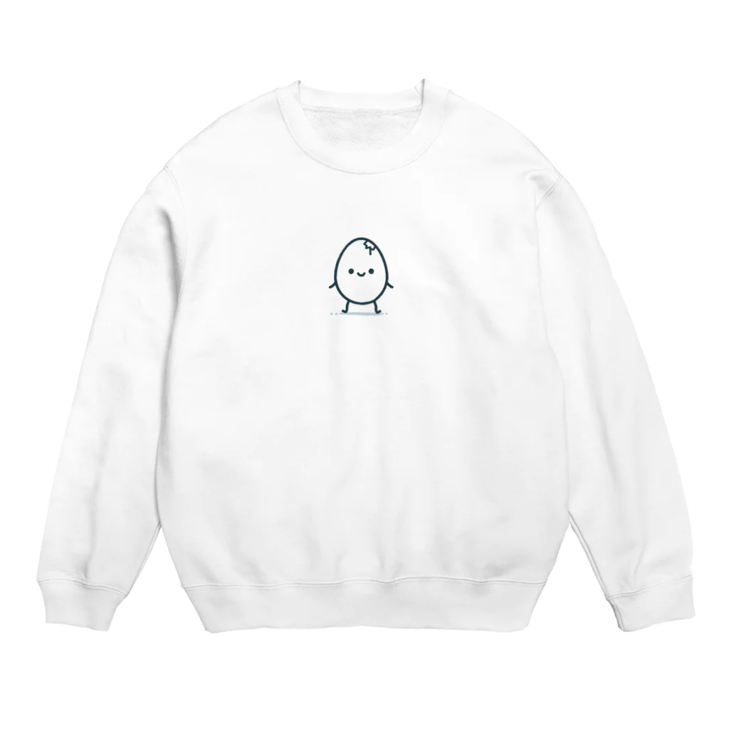 きのこのわけありたまご Crew Neck Sweatshirt