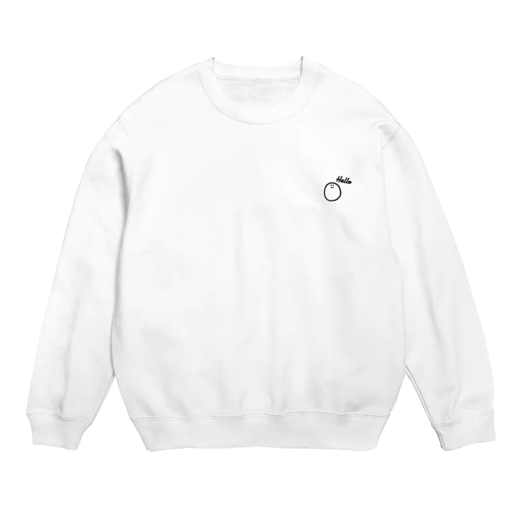 DopeyのHELLO Crew Neck Sweatshirt
