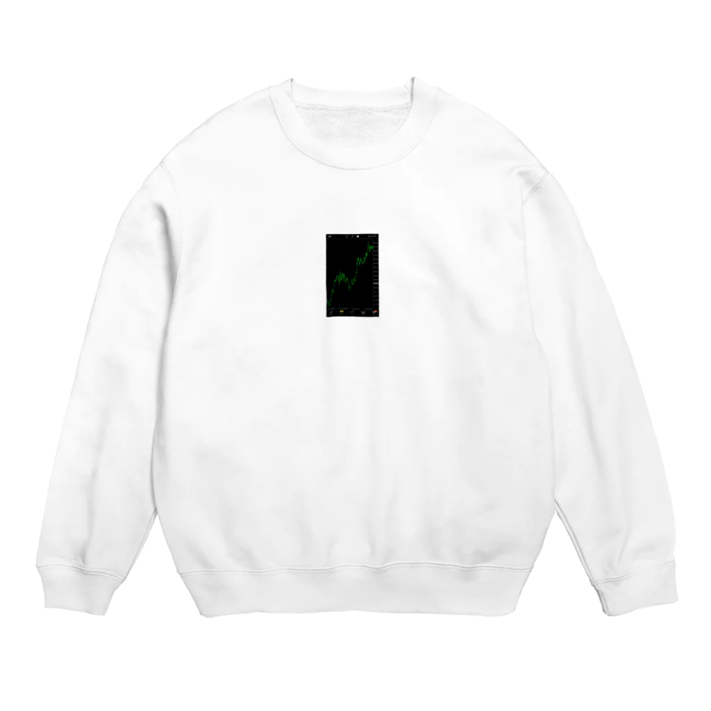 ㅤatticのドル円チャート Crew Neck Sweatshirt