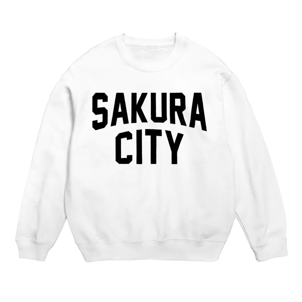 JIMOTOE Wear Local Japanの佐倉市 SAKURA CITY Crew Neck Sweatshirt