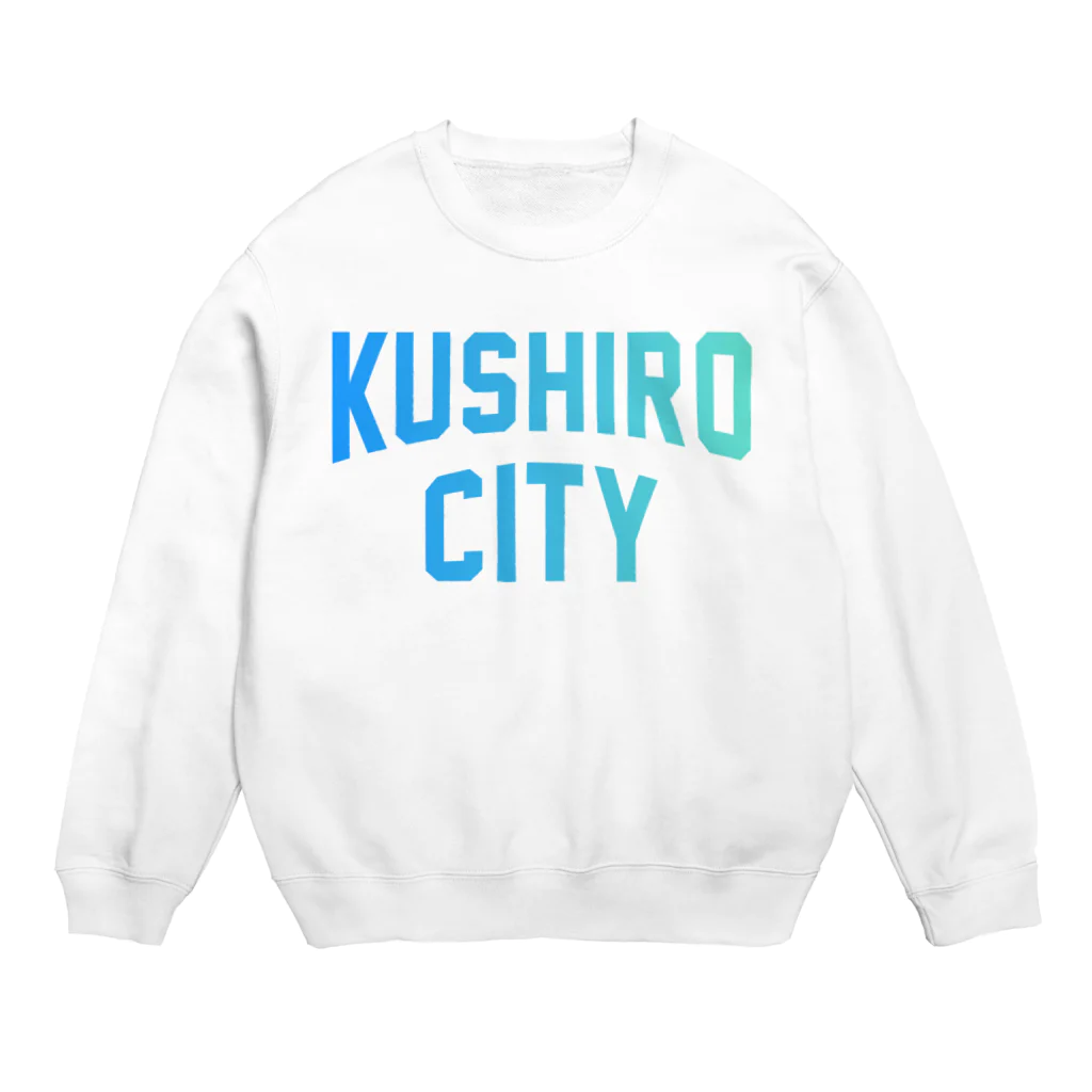 JIMOTOE Wear Local Japanの釧路市 KUSHIRO CITY Crew Neck Sweatshirt