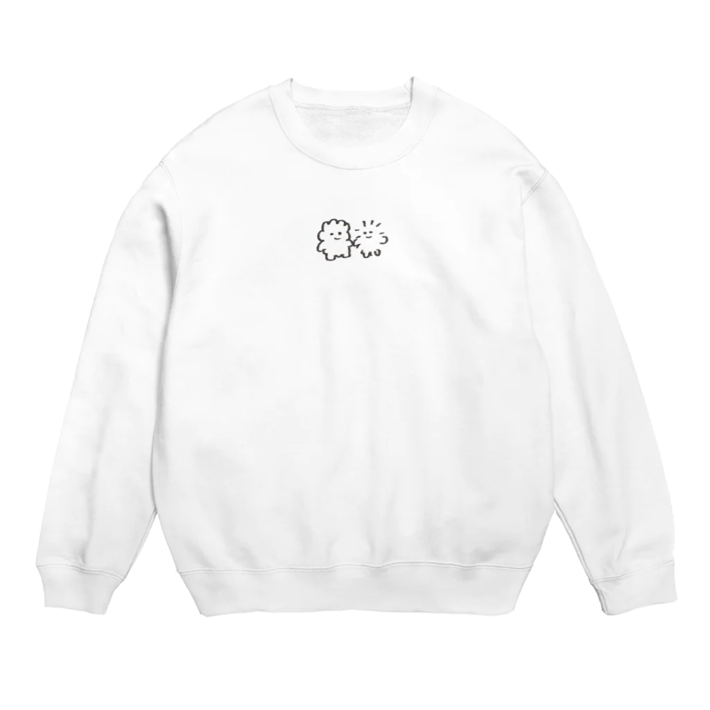 fmmのホコリくんとカビくん Crew Neck Sweatshirt