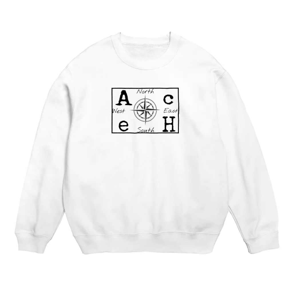 AceHのCompass from AceH Crew Neck Sweatshirt
