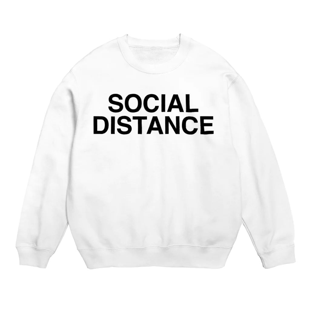 SOCIAL DISTANCE-ソーシャルディスタンス- Crew Neck Sweatshirt by