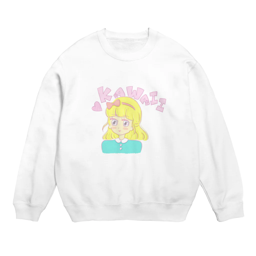 アトリエ Lapinのjeco no girl Crew Neck Sweatshirt