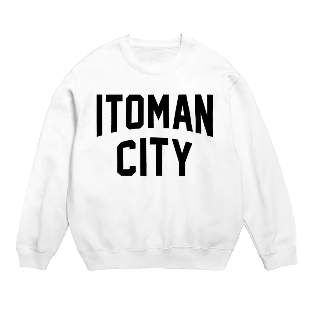JIMOTOE Wear Local Japanの糸満市 ITOMAN CITY Crew Neck Sweatshirt
