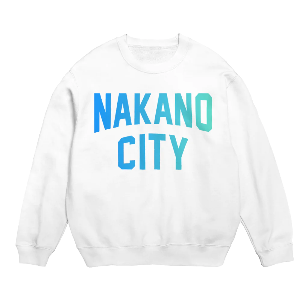 JIMOTOE Wear Local Japanの中野市 NAKANO CITY Crew Neck Sweatshirt