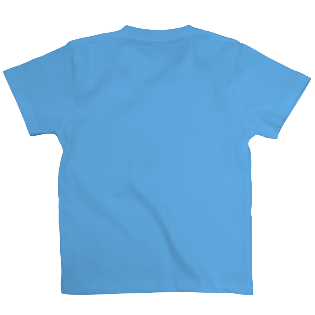  サトウユウタ/グッズ販売の腹ペコフキゲン中くん Regular Fit T-Shirtの裏面