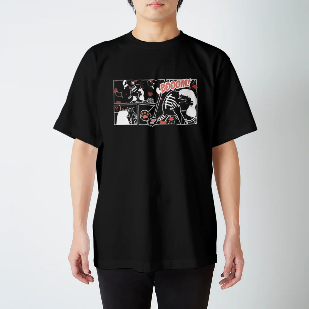 Fluffy_HUGSの【フラハグ】４コマ漫画（キッズ・ベビー） Regular Fit T-Shirt