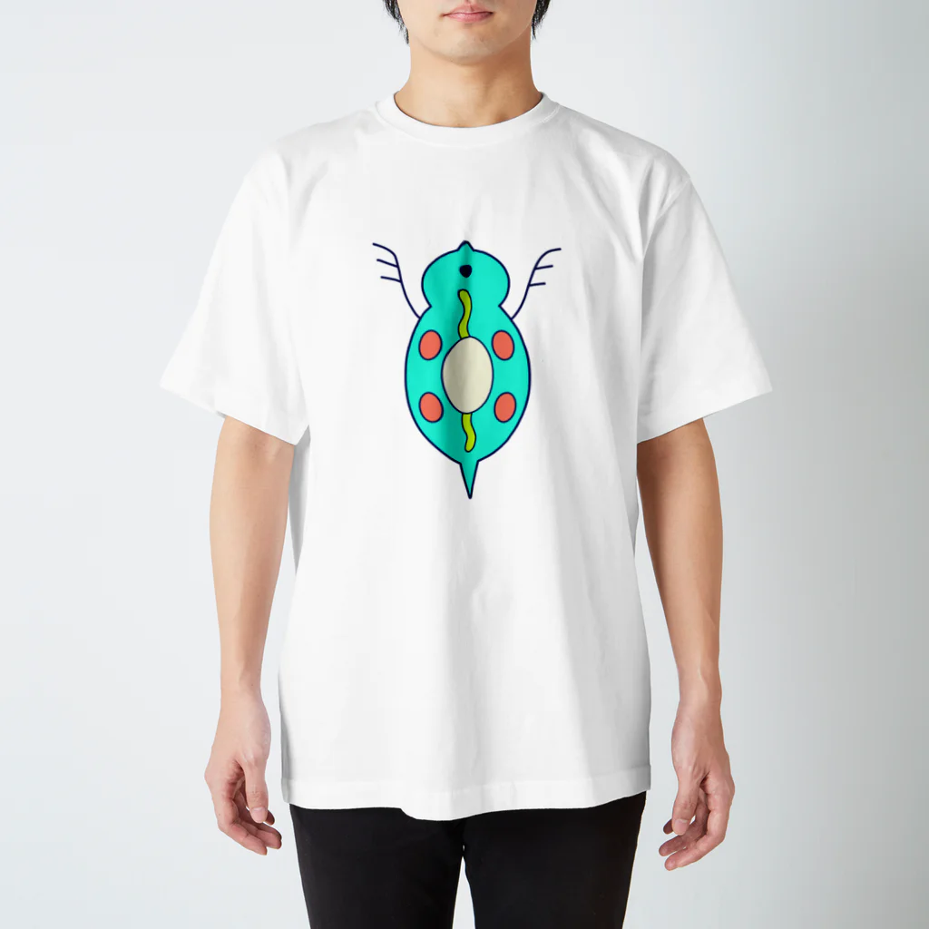 ミ・デゥー mi・deu・・・ スカラップ衿機能素材Tシャツ （ホワイト） ミ・デゥー mi・deu・・・ スカラップ衿機能素材Tシャツ