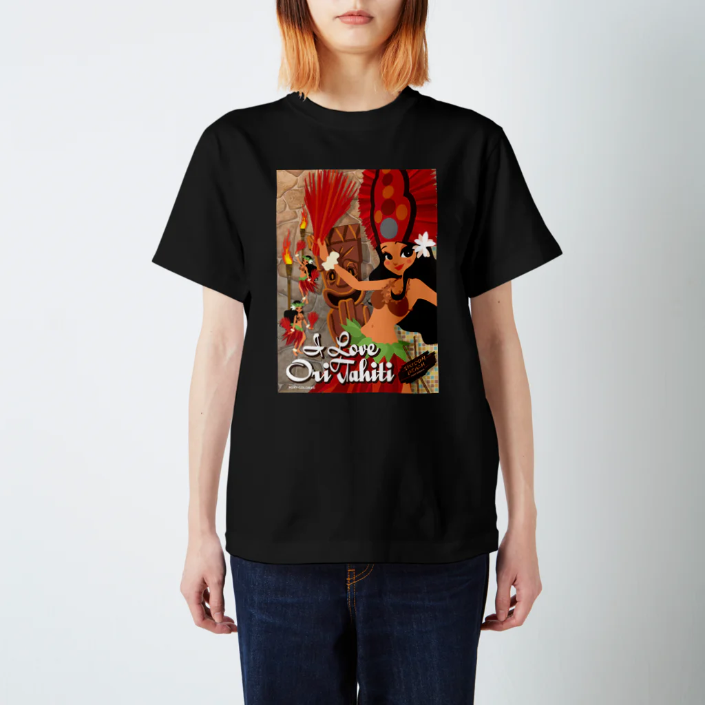 FOXY COLORSのOri Tahiti タヒチアンダンス Regular Fit T-Shirt