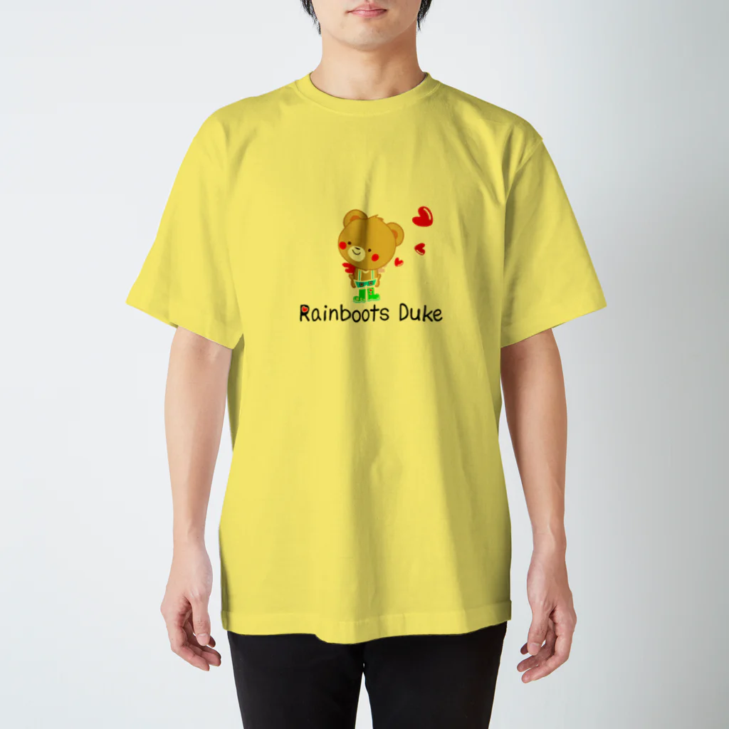 ながぐつのデュークのstanding#1 Regular Fit T-Shirt