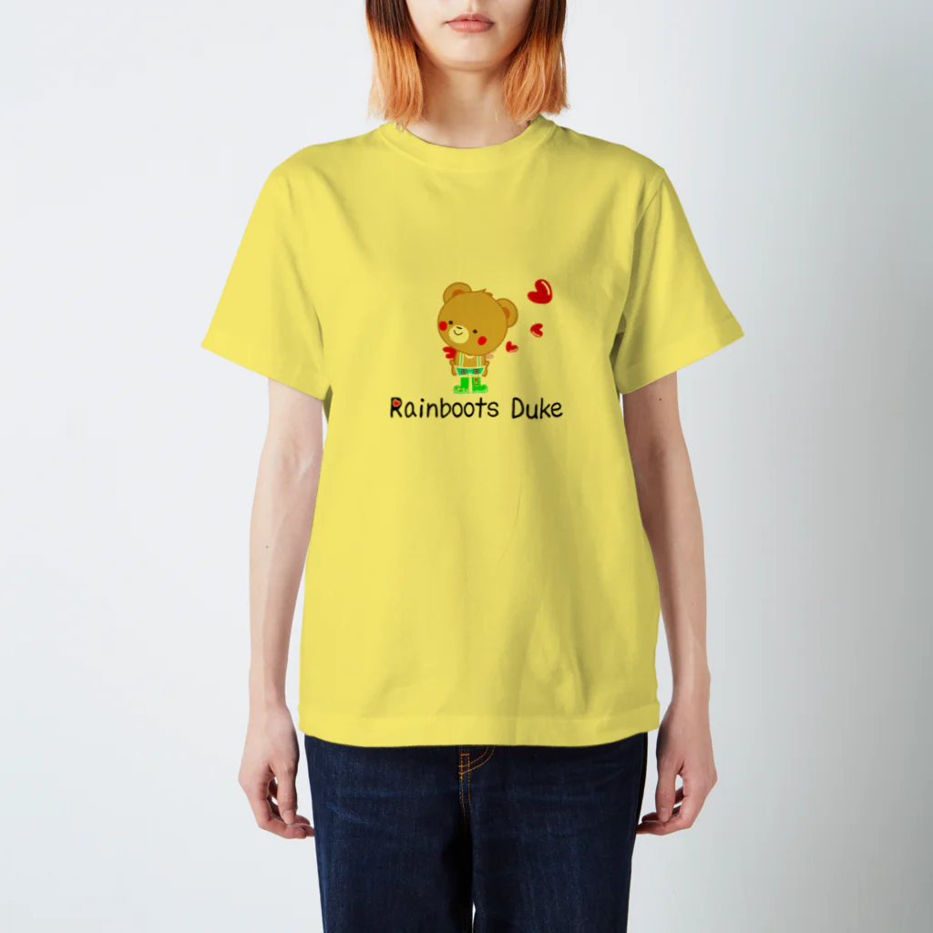 ながぐつのデュークのstanding#1 Regular Fit T-Shirt