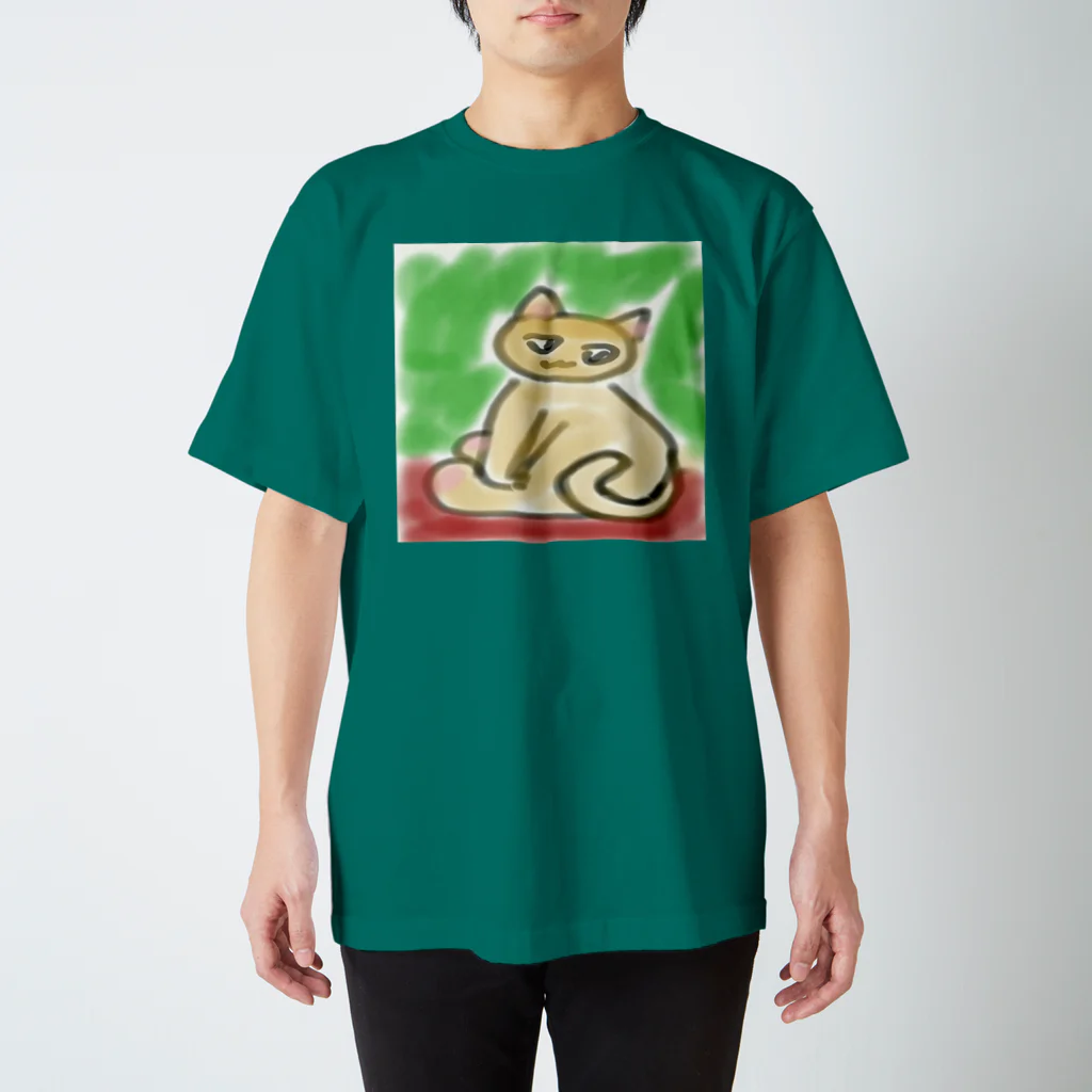 インスピレーションストア(ФωФ)のにゃんこ Regular Fit T-Shirt