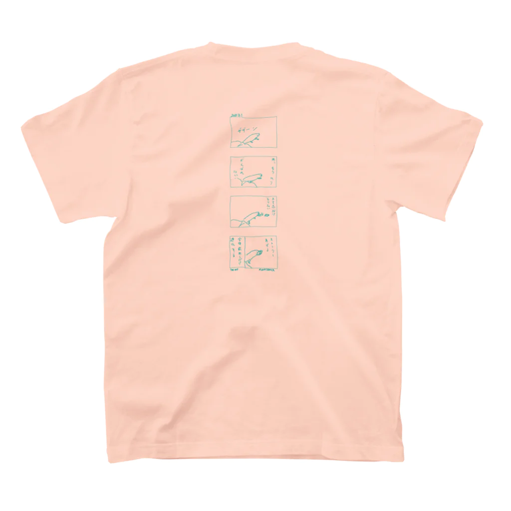 イラストショップのいくちおすてが Regular Fit T-Shirtの裏面