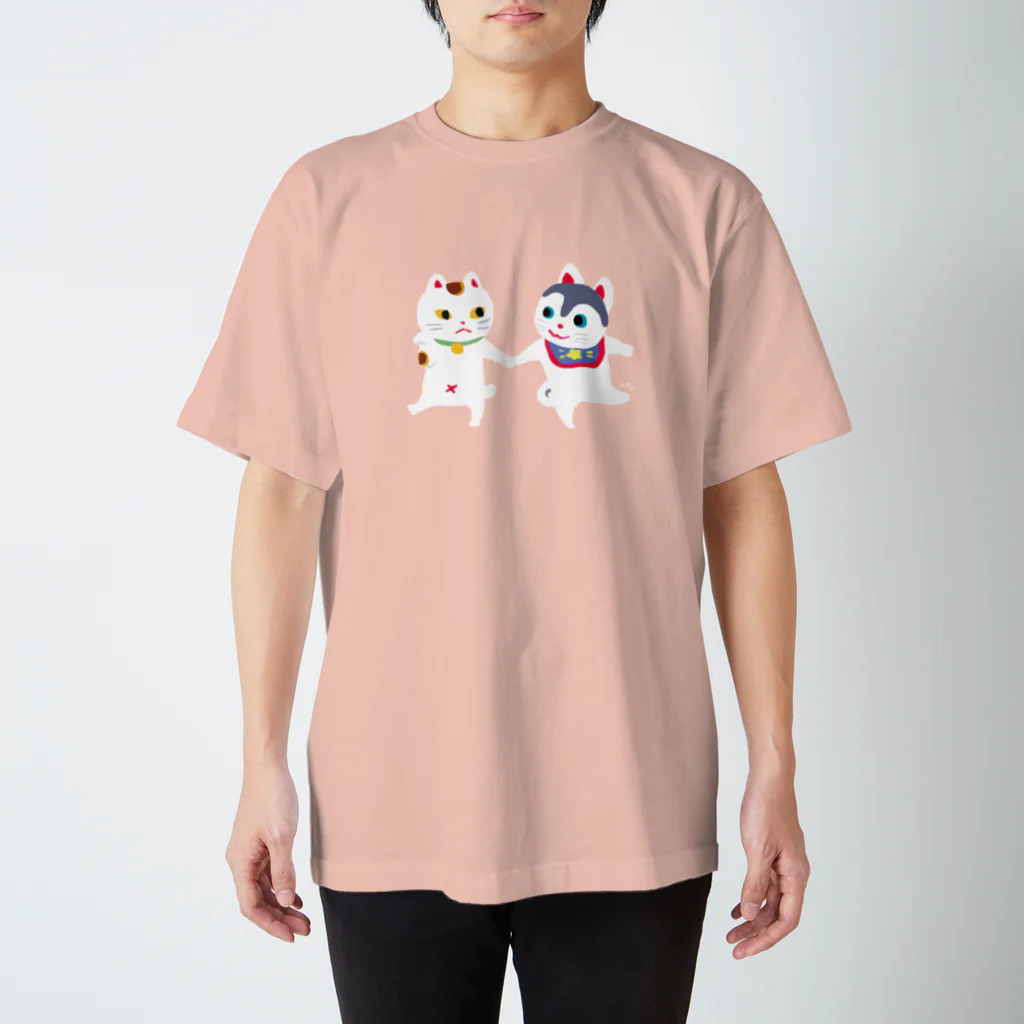 おばけ商店のTOYTOY＜犬張り子と招き猫＞ Regular Fit T-Shirt
