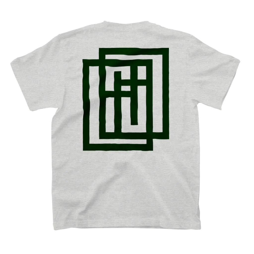 IKARUGA　斑鳩の24 バックプリント Regular Fit T-Shirtの裏面