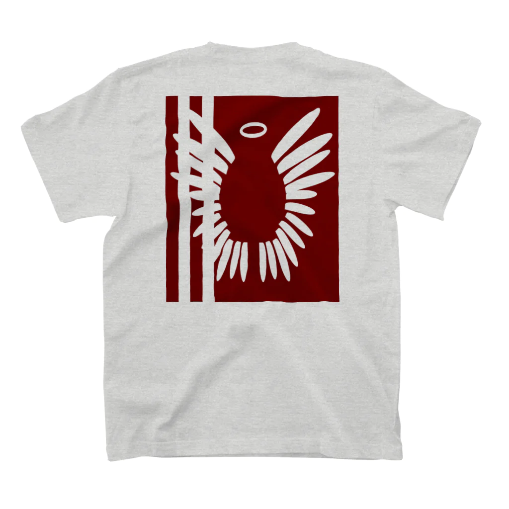 IKARUGA　斑鳩の35 バックプリント Regular Fit T-Shirtの裏面