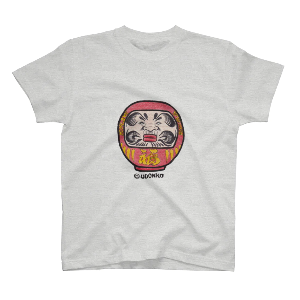 縁起のいいおじさんのだるまおじさん Regular Fit T-Shirt