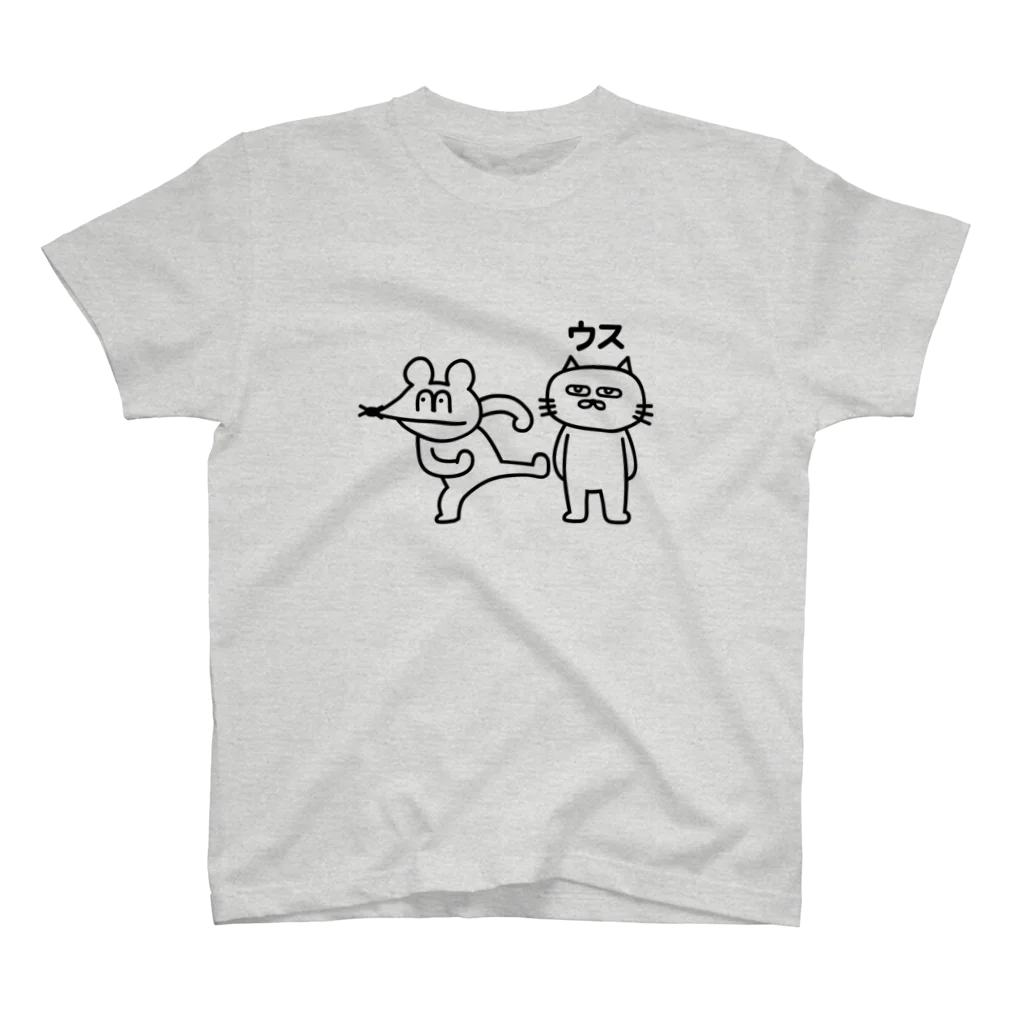 べんぴねこ屋 suzuri店のウスネヅ その１ Regular Fit T-Shirt