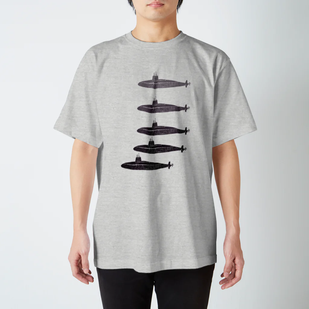 NIKORASU GOの潜水艦 Regular Fit T-Shirt