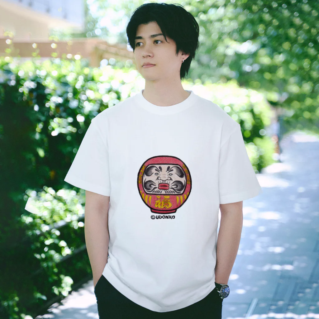 縁起のいいおじさんのだるまおじさん Regular Fit T-Shirt