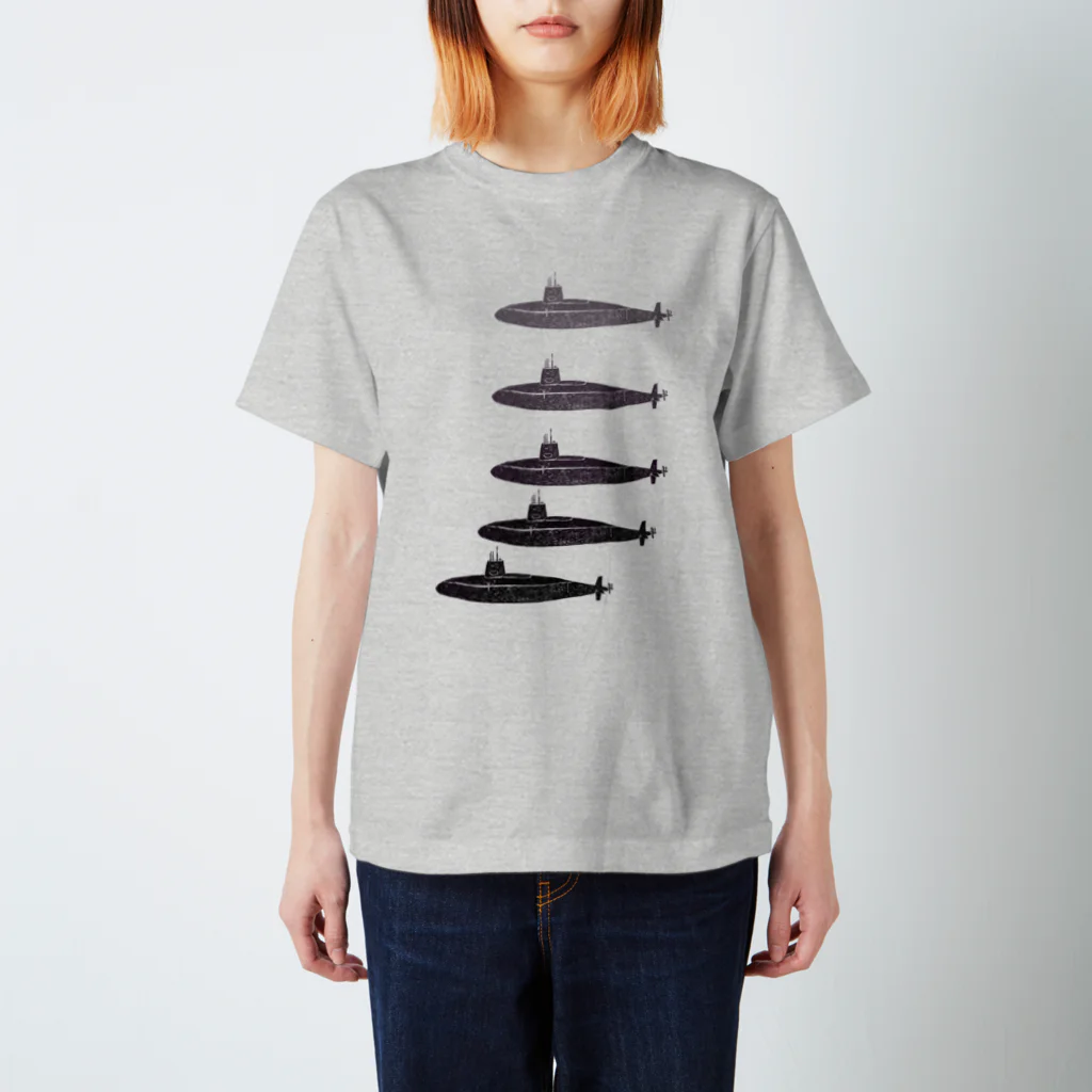 NIKORASU GOの潜水艦 Regular Fit T-Shirt