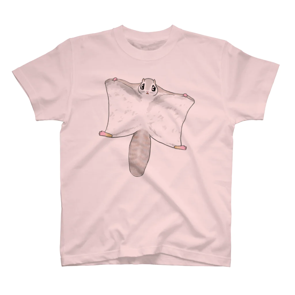 LalaHangeulのエゾモモンガさんドーン！ Regular Fit T-Shirt