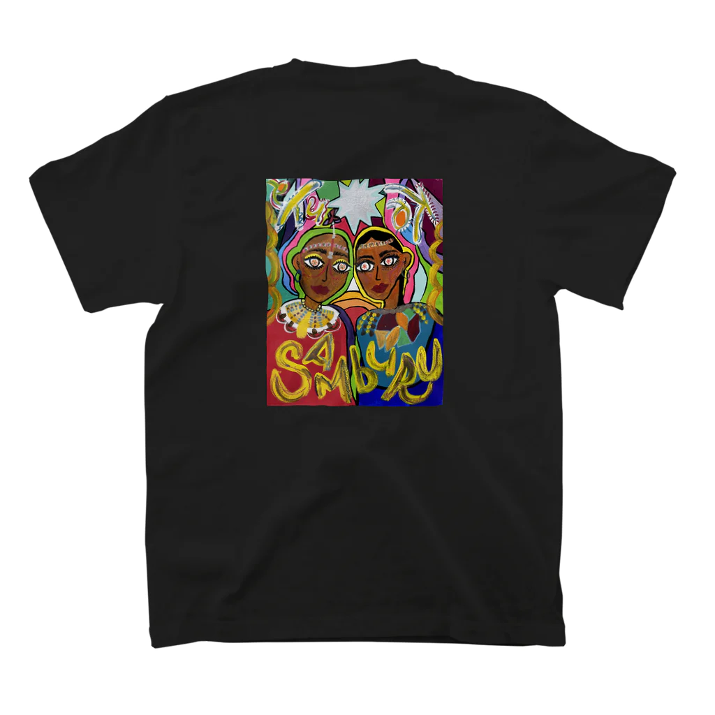 チィ スカワのキラキラサンブル族 Regular Fit T-Shirtの裏面