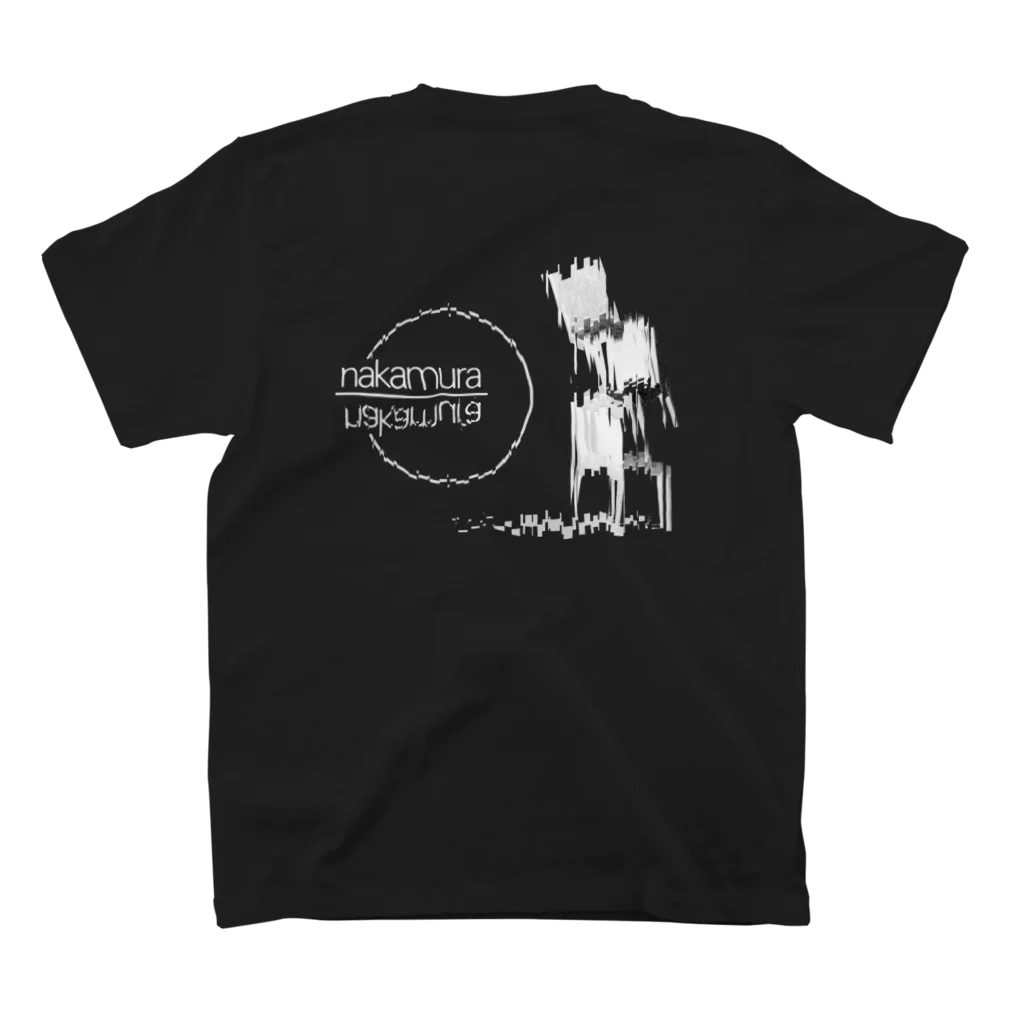 GOKURAKU FINE ARTS Official Online Storeのnakamura × Gokuraku Fine Arts graphic TEE (black) Regular Fit T-Shirtの裏面