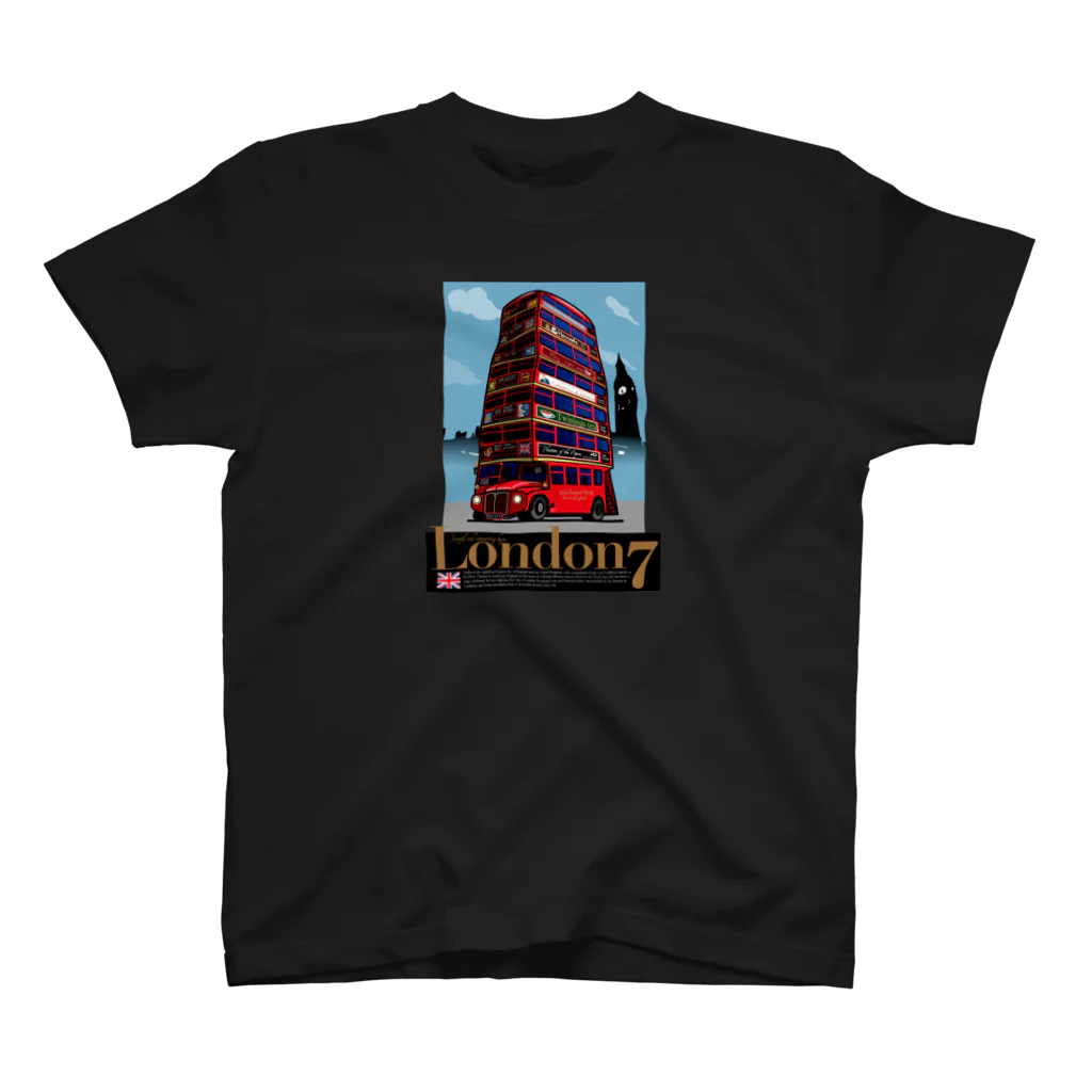 コーヒーロールのロンドン7バス Regular Fit T-Shirt