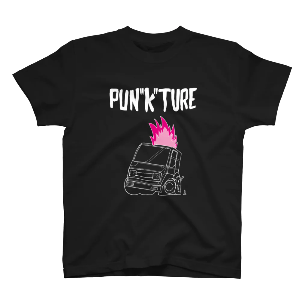 BoomBoomBleepのPUN"K"TURE Regular Fit T-Shirt