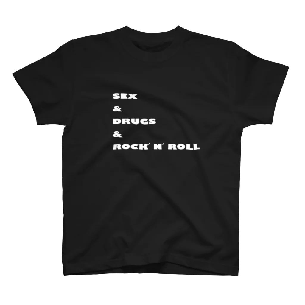 ロックンロールのsex&drugs&rock'n'roll Regular Fit T-Shirt