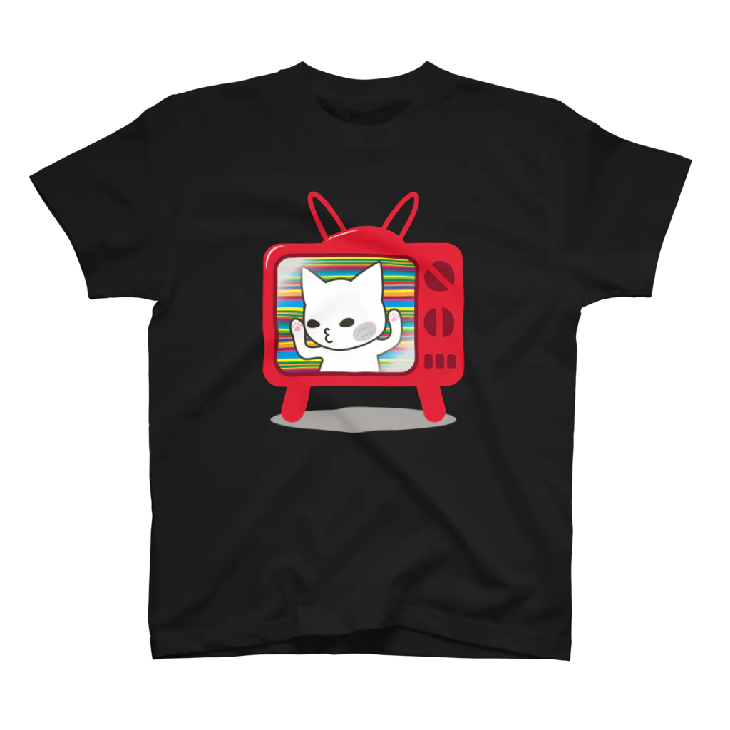 ミケネコロックの2次元から出られない猫 Regular Fit T-Shirt