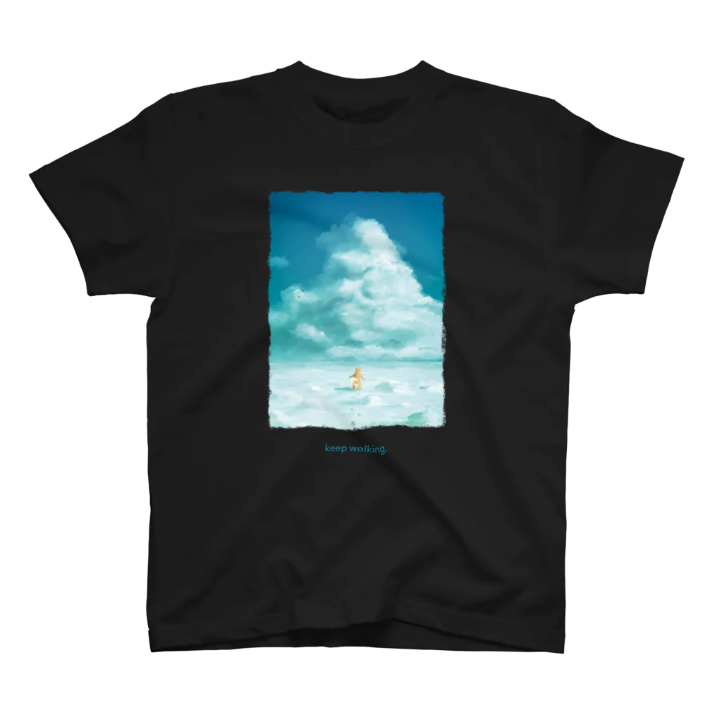キノフシの店のkeep walking. Regular Fit T-Shirt