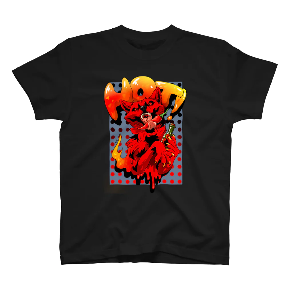 タタナ幻獣館のHOT CHILI WOLF Regular Fit T-Shirt