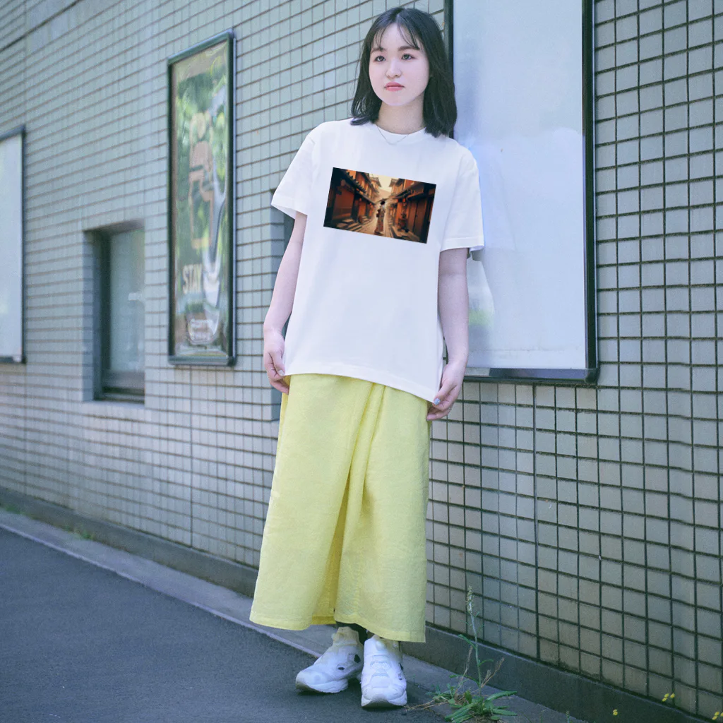 Vi-creaのTシャツ　日本の街並み3 Regular Fit T-Shirt
