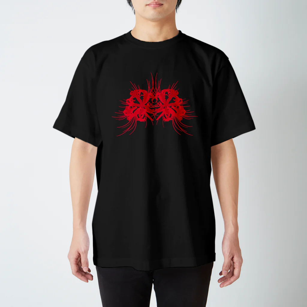 彼岸花 / 日下田 ( higeta )のスタンダードTシャツ通販
