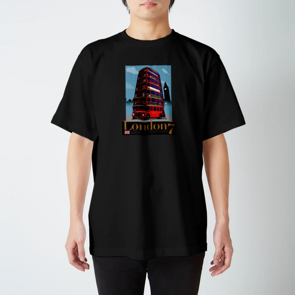 コーヒーロールのロンドン7バス Regular Fit T-Shirt