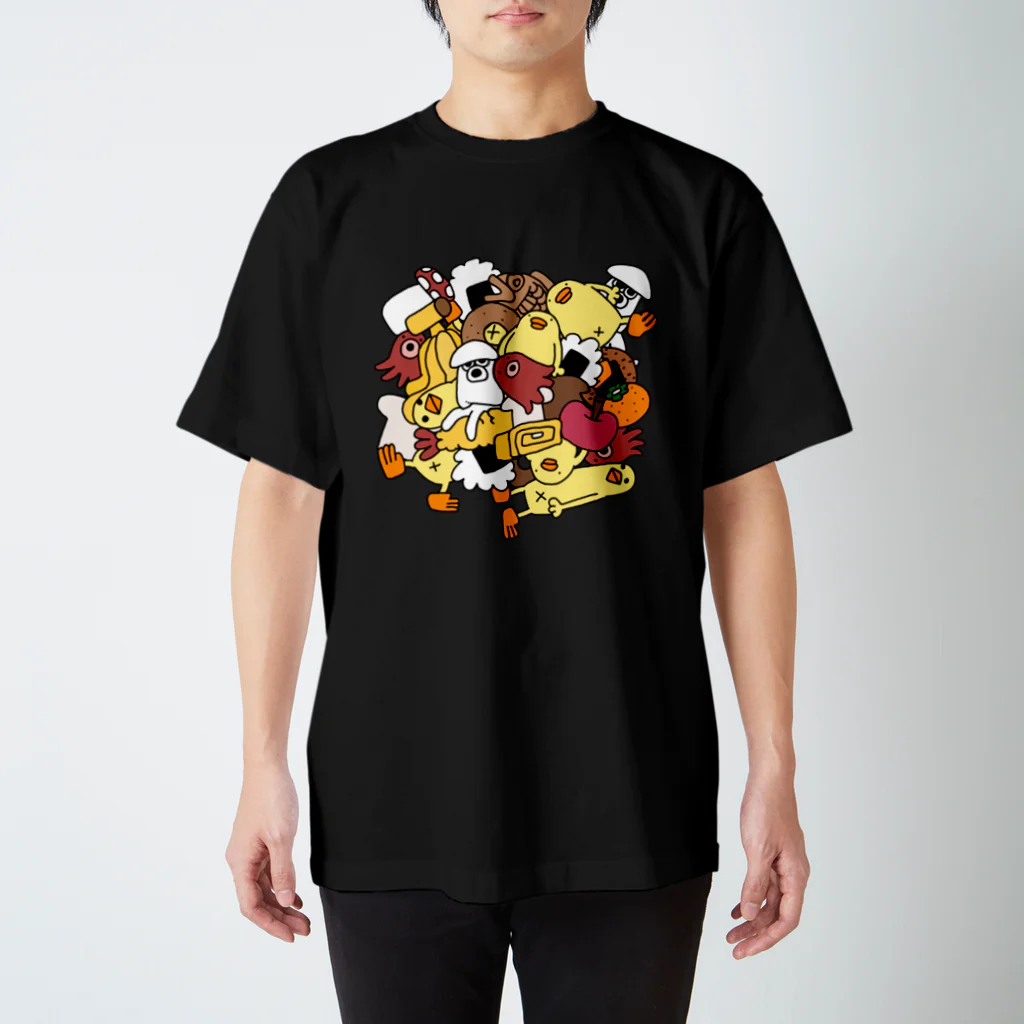 ぴょろりんちょ🐤の食欲の秋、いつも食欲ぴよの貪欲グッズ Regular Fit T-Shirt