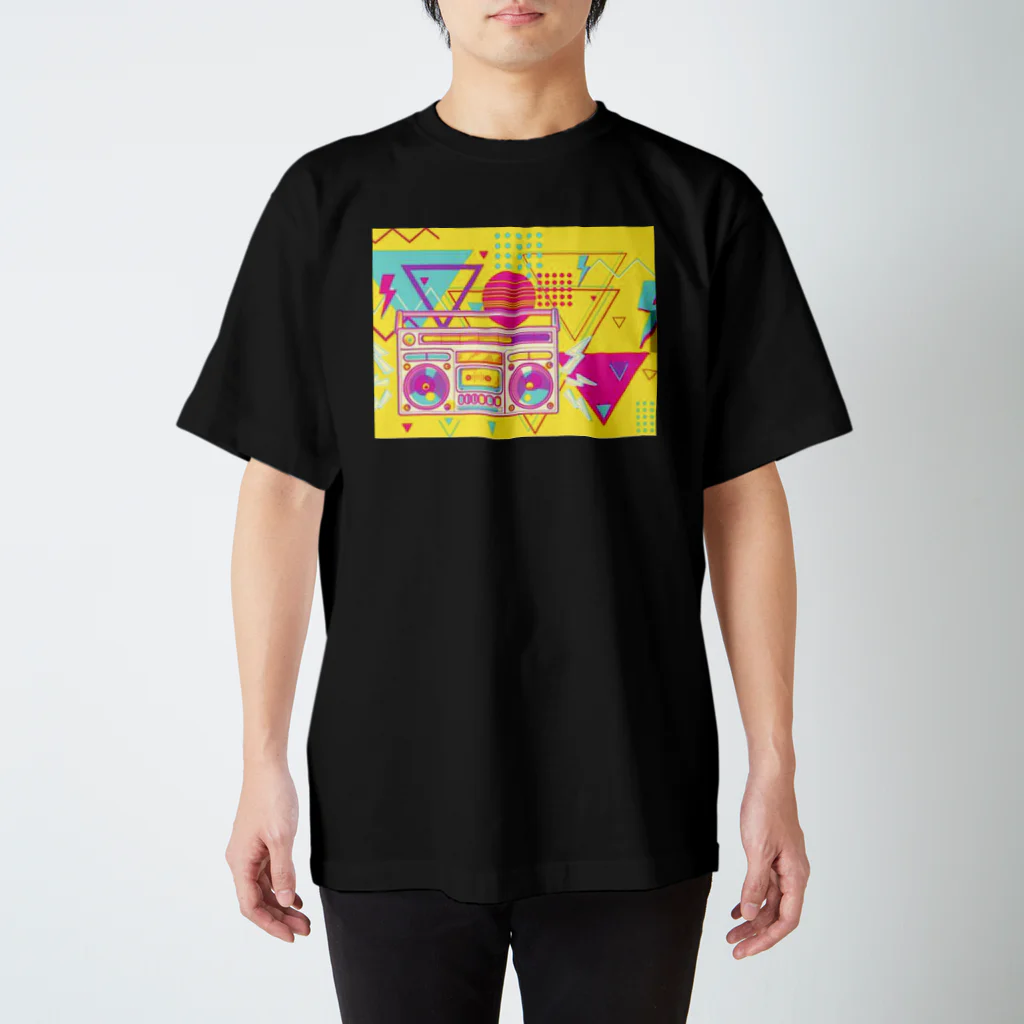 yuuuujのレトロ　カセットテープ Regular Fit T-Shirt